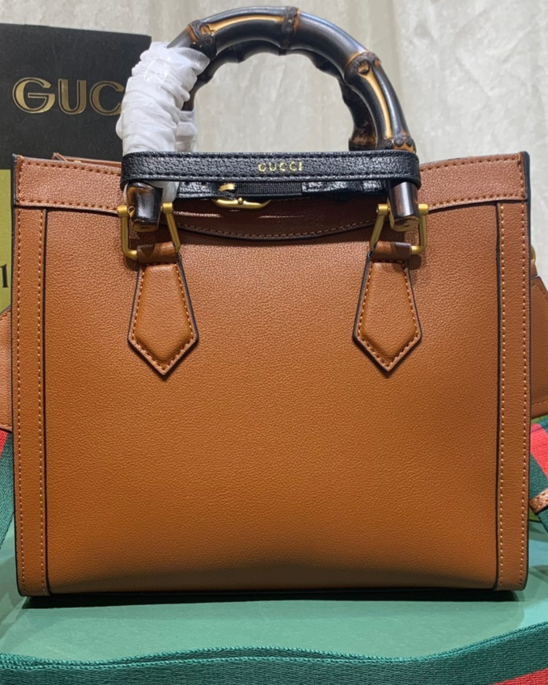 Gucci Diana Bamboo 600195 Brown Homage Edition