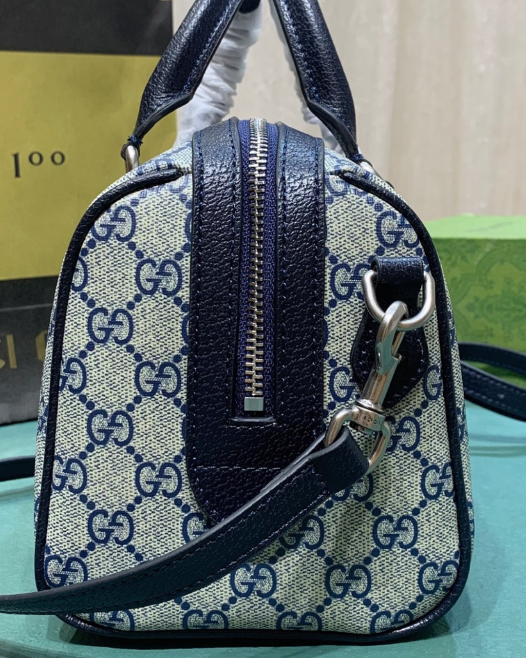Gucci Ophidia GG Small Top Handle Homage Edition Bag