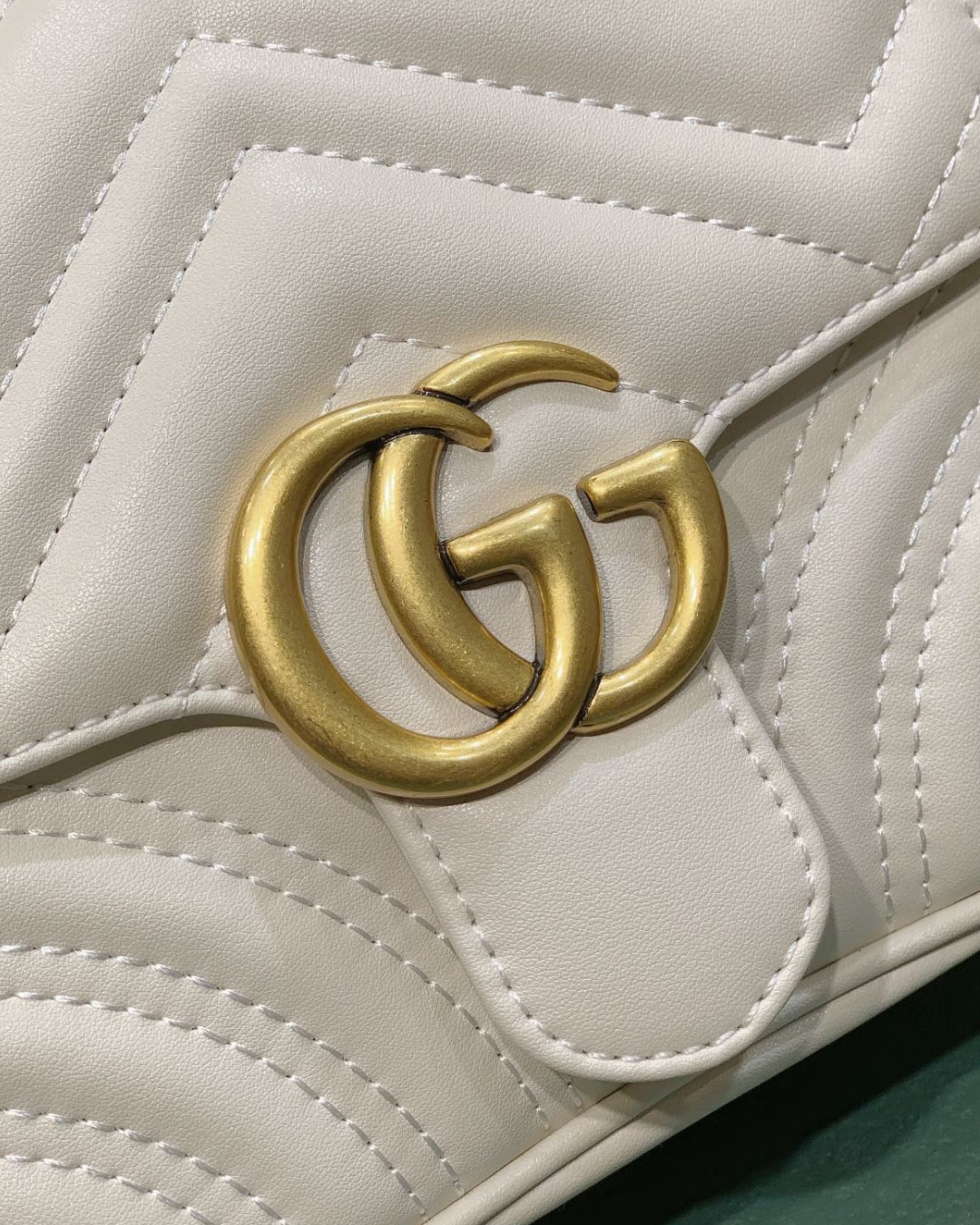 GUCCI MARMONT GG WHITE 739682 HOMAGE EDITION