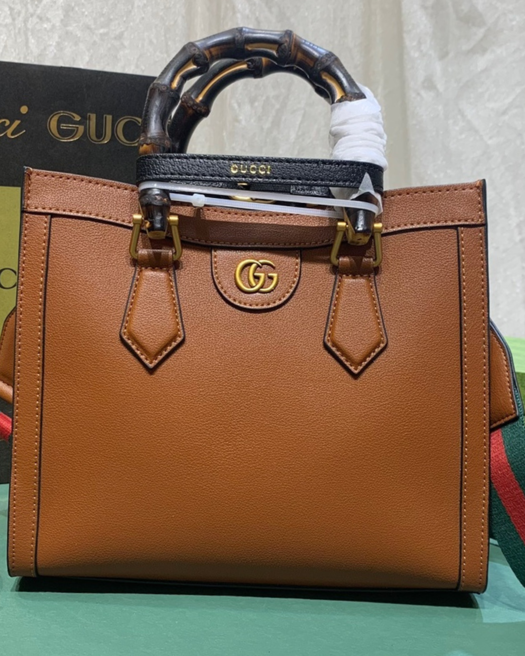Gucci Diana Bamboo 600195 Brown Homage Edition