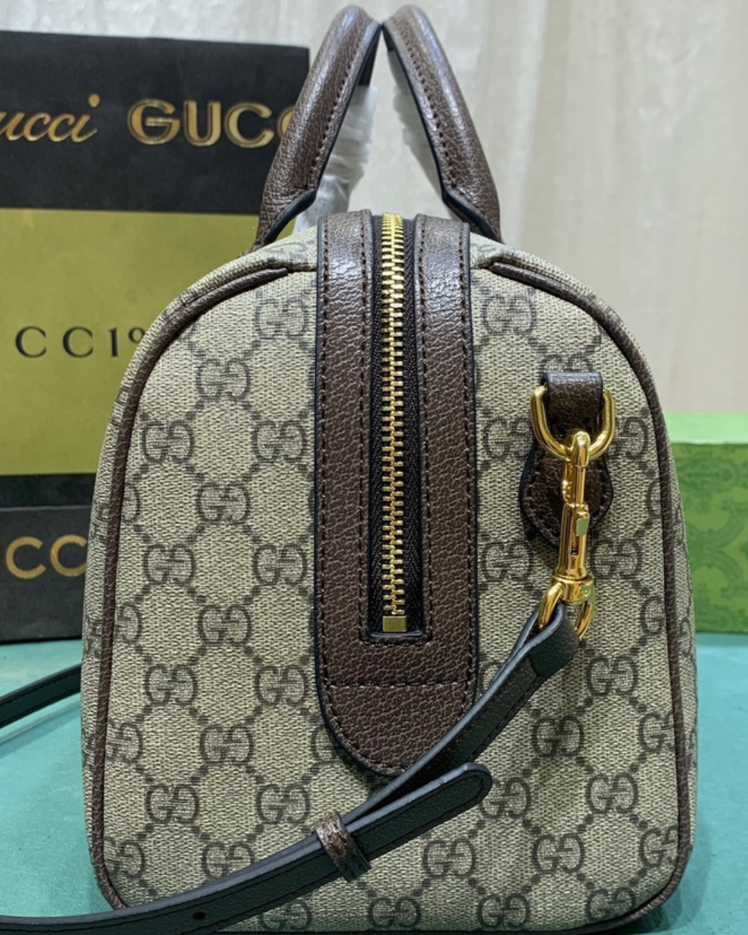 Gucci Ophidia Medium Boston Homage Edition Bag