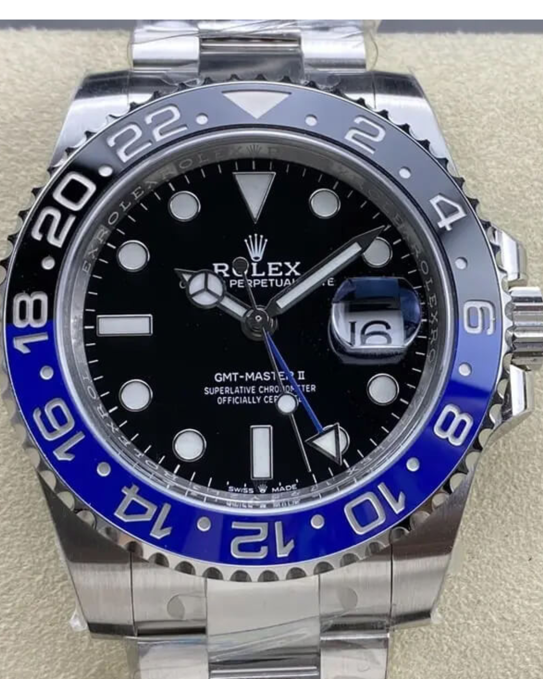 GMT MASTER "BATMAN" M126710BLNR-0003 HOMAGE EDITION