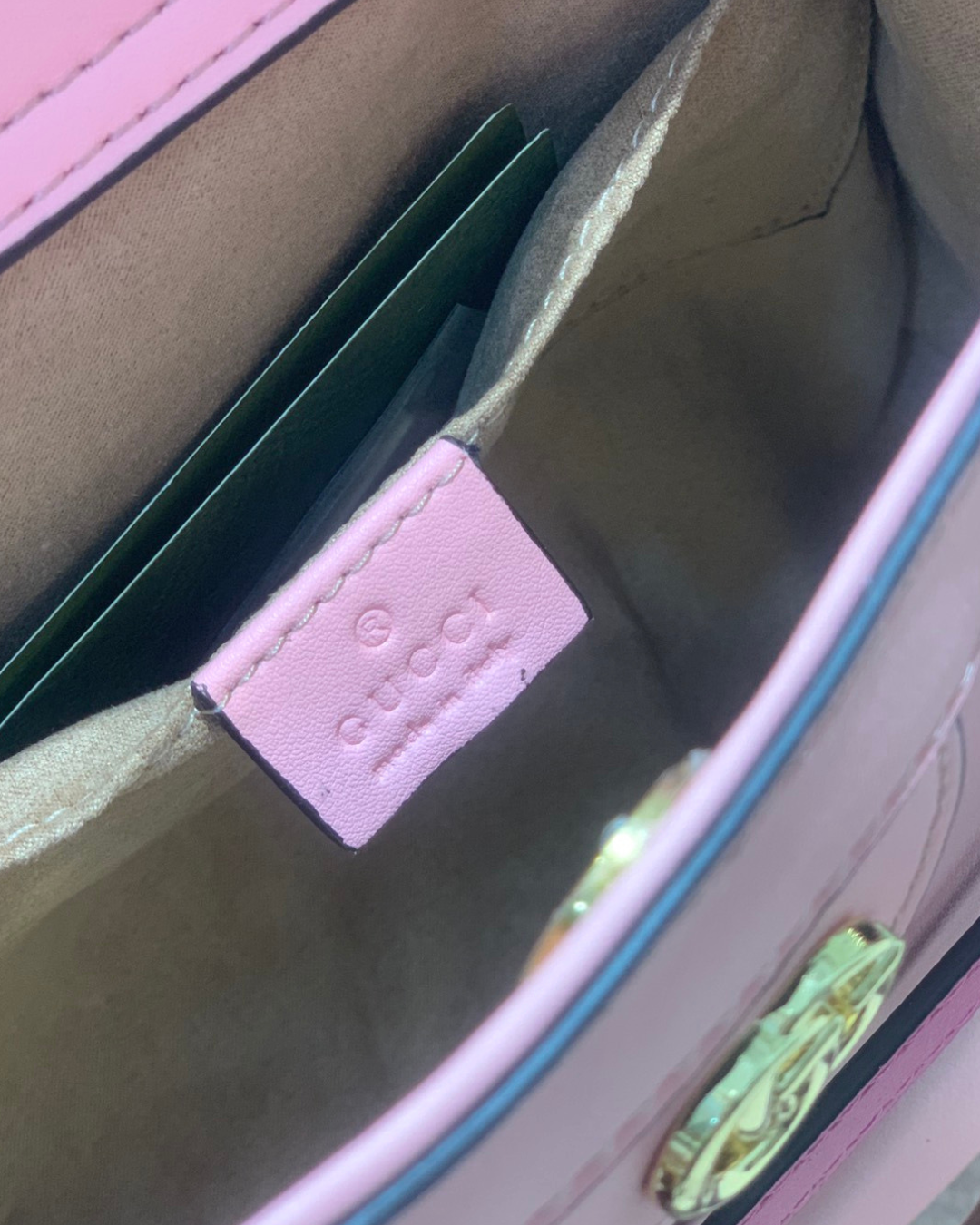 Gucci Diana Bamboo 600195 Pink  Homage Edition