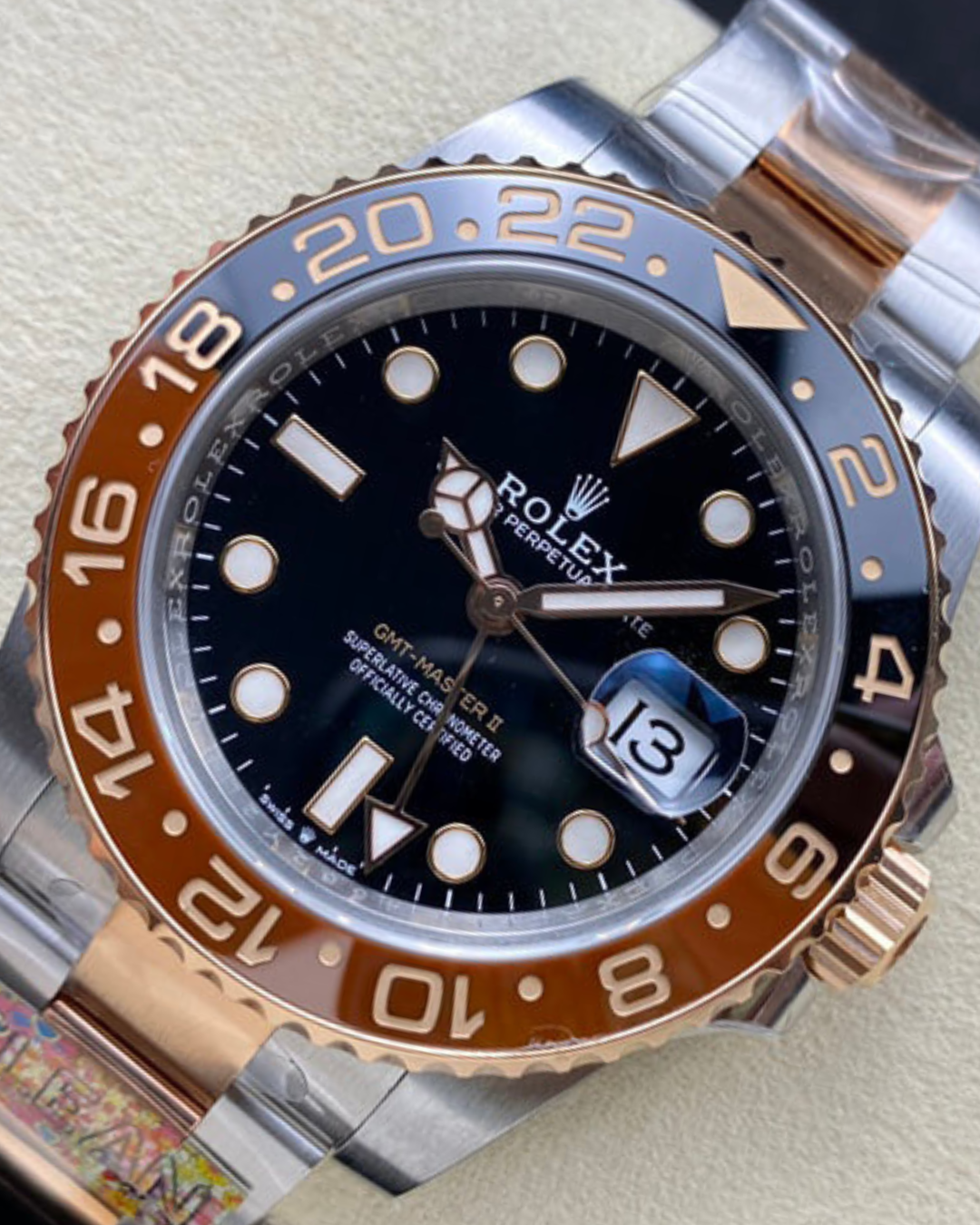 GMT MASTER II "ROOTBEER" M126711CHNR-0002 | HOMAGE EDITION