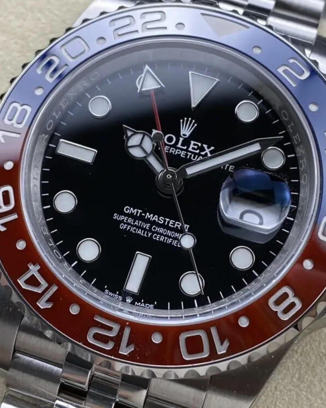 GMT MASTER "PEPSI" M126710BLRO-0001 HOMAGE EDITION