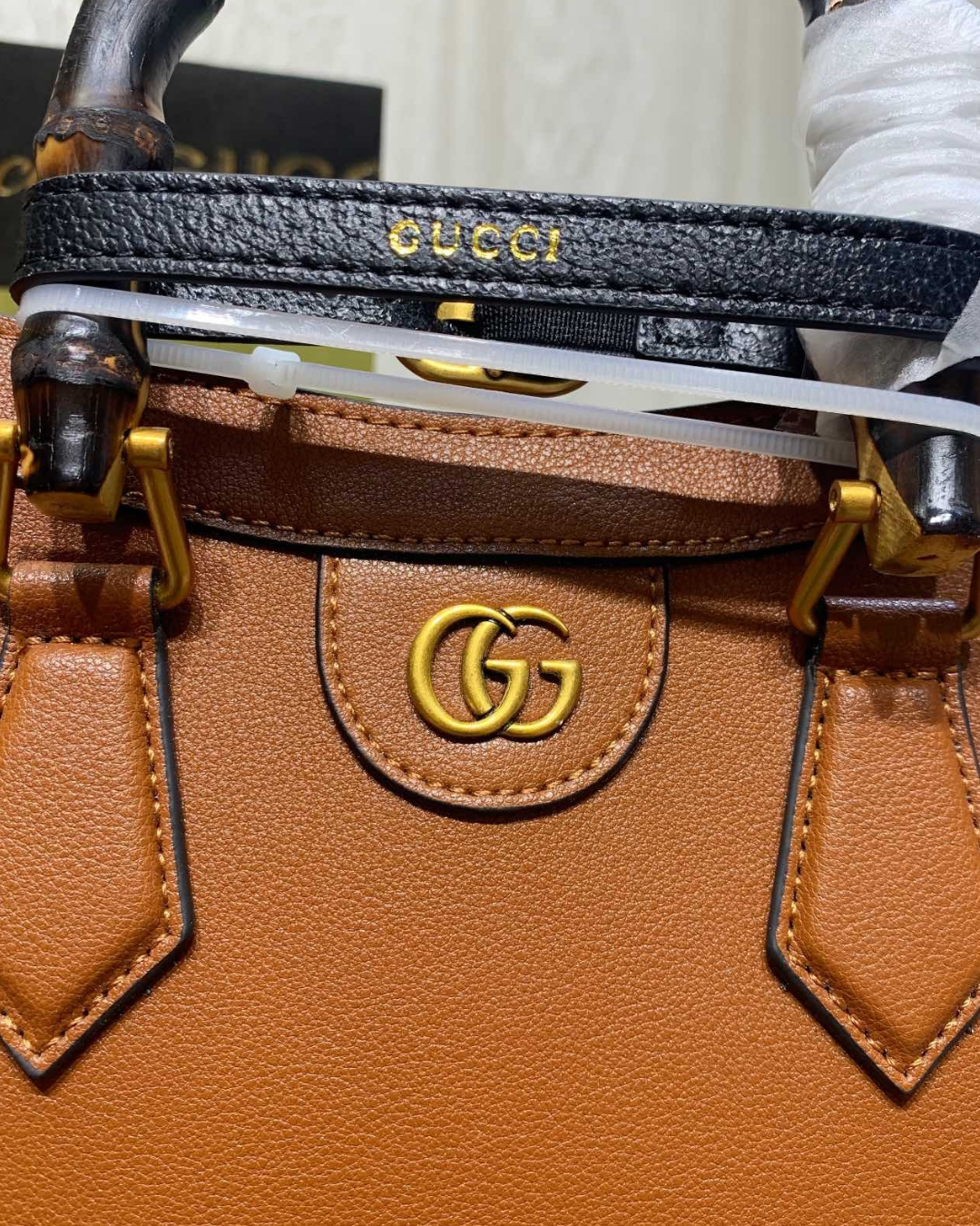 Gucci Diana Bamboo 600195 Brown Homage Edition