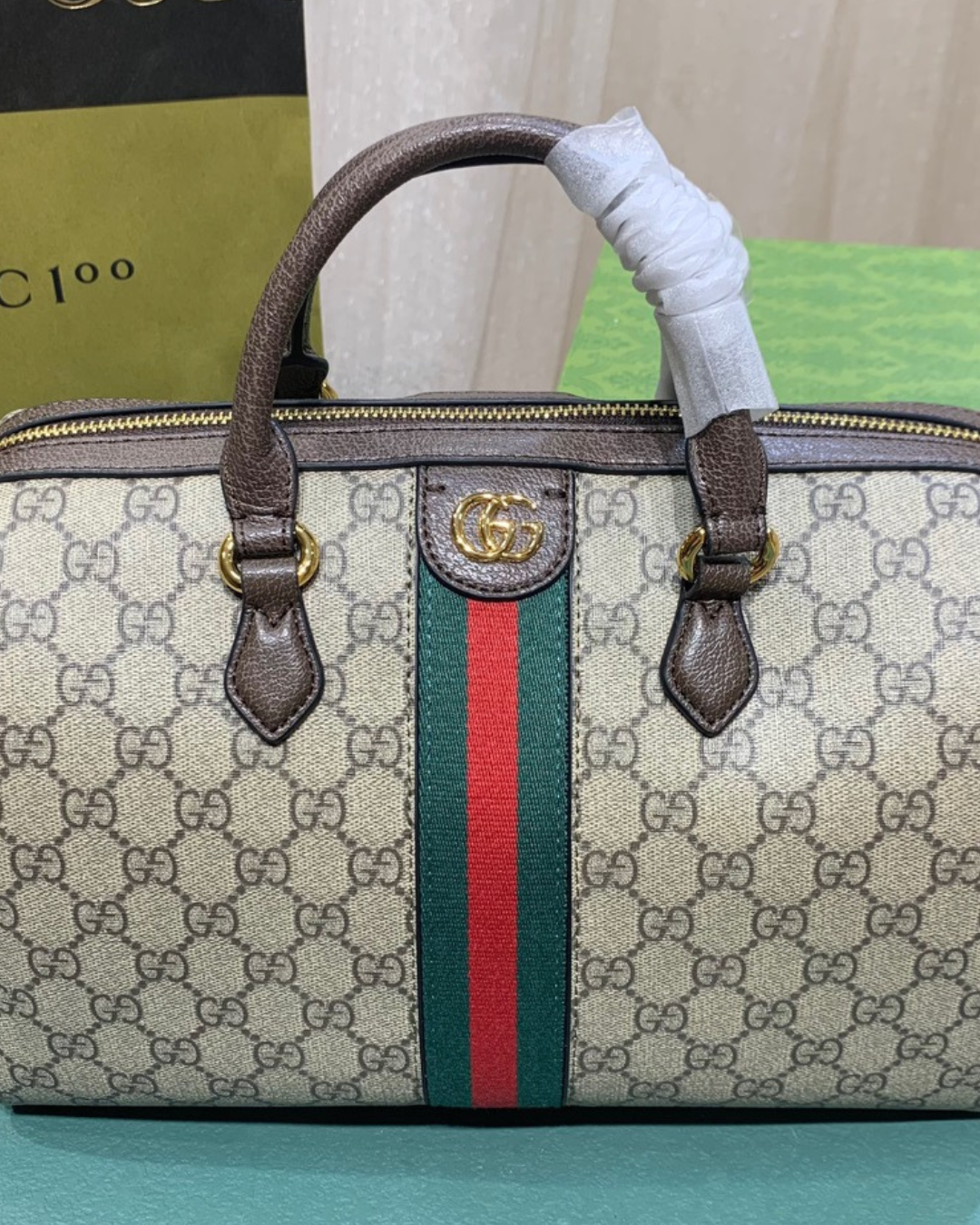 Gucci Ophidia Medium Boston Homage Edition Bag