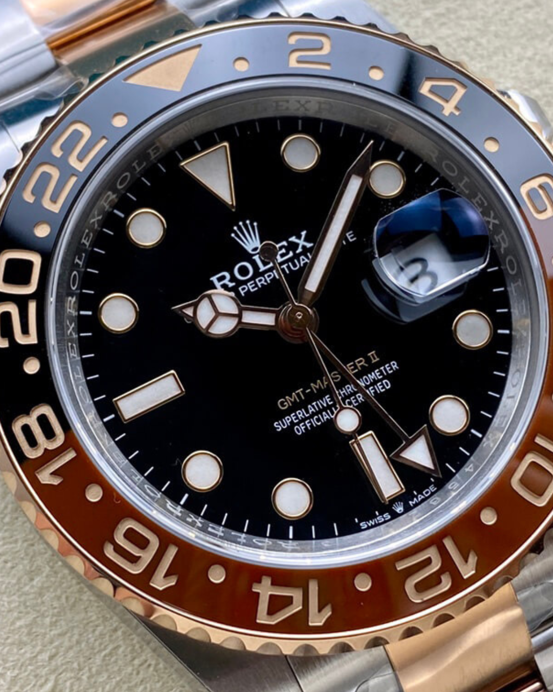 GMT MASTER II "ROOTBEER" M126711CHNR-0002 | HOMAGE EDITION