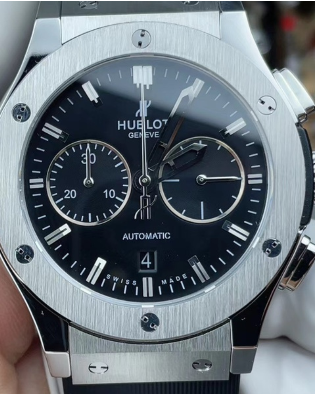 Classic Fusion Chronograph 541.NX.1171.RX — Black Homage Edition